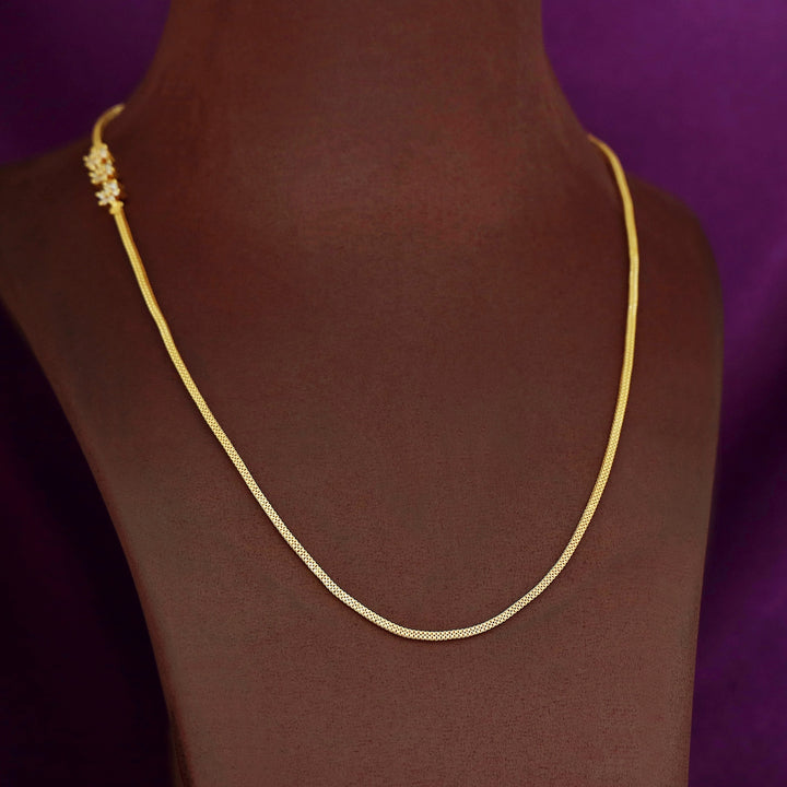Gatha Floral Mugappu Chain Neckpiece