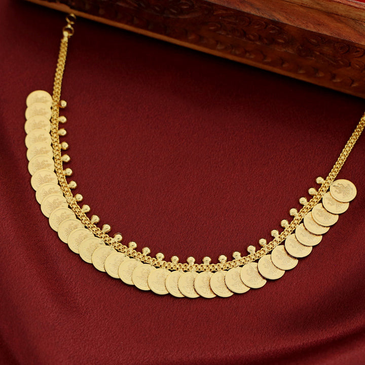 Lina Half Golden Ball Kashi Short Neckpiece