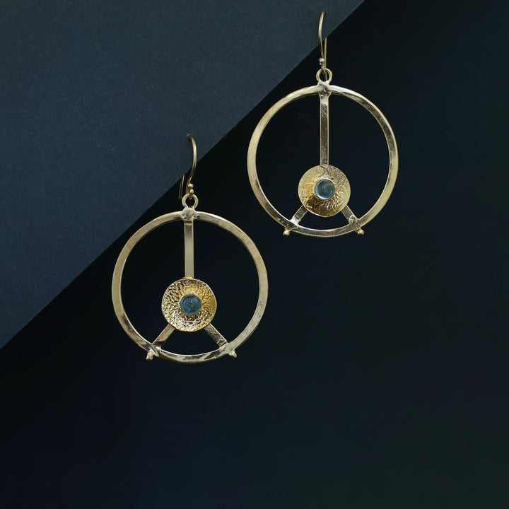 Yelina Golden Circle Mini Glossy Drop