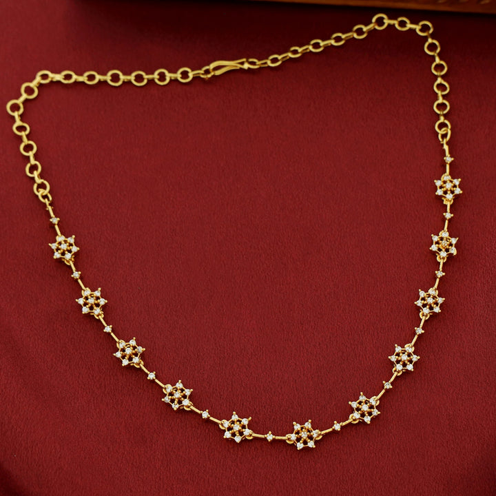 Elina Flower Short Neckpiece
