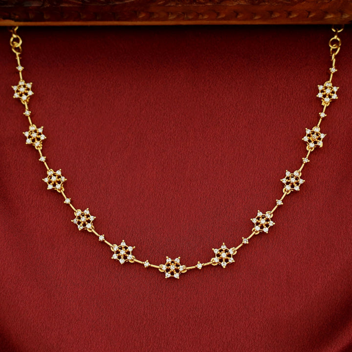 Elina Flower Short Neckpiece
