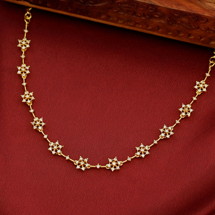 Elina Flower Short Neckpiece