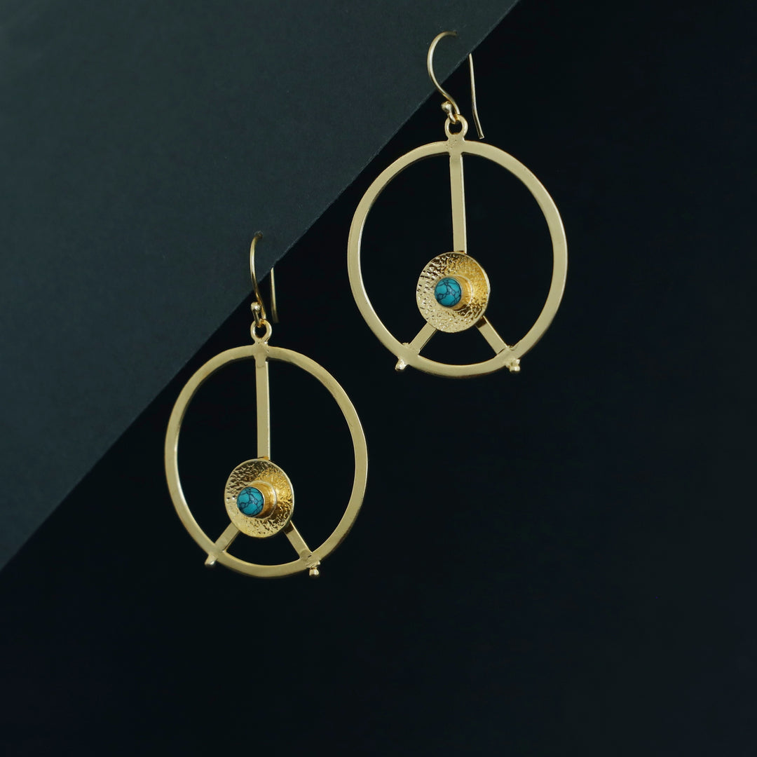 Yelina Golden Circle Mini Glossy Drop