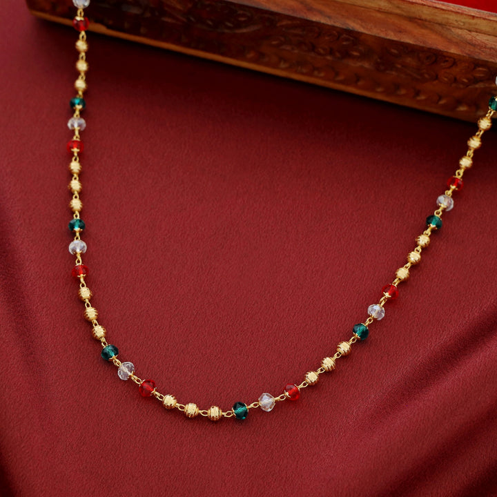 Grisha Beaded Golden Ball Neckpiece
