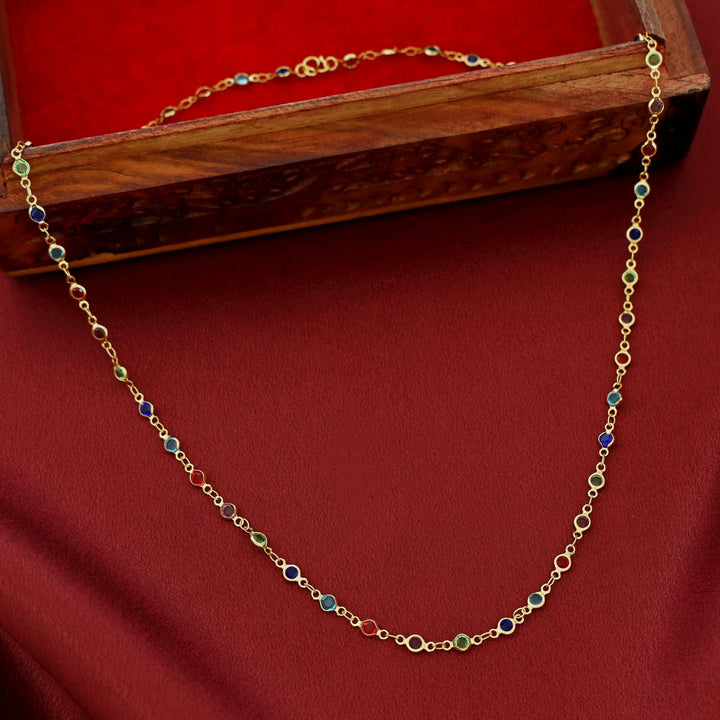 Shamily Multicolour Long Neckpiece