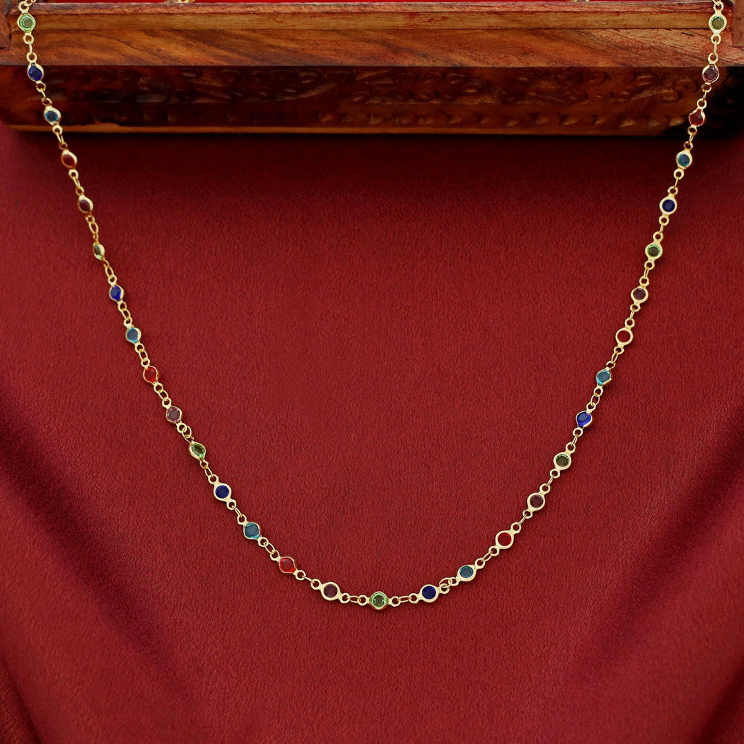Shamily Multicolour Long Neckpiece