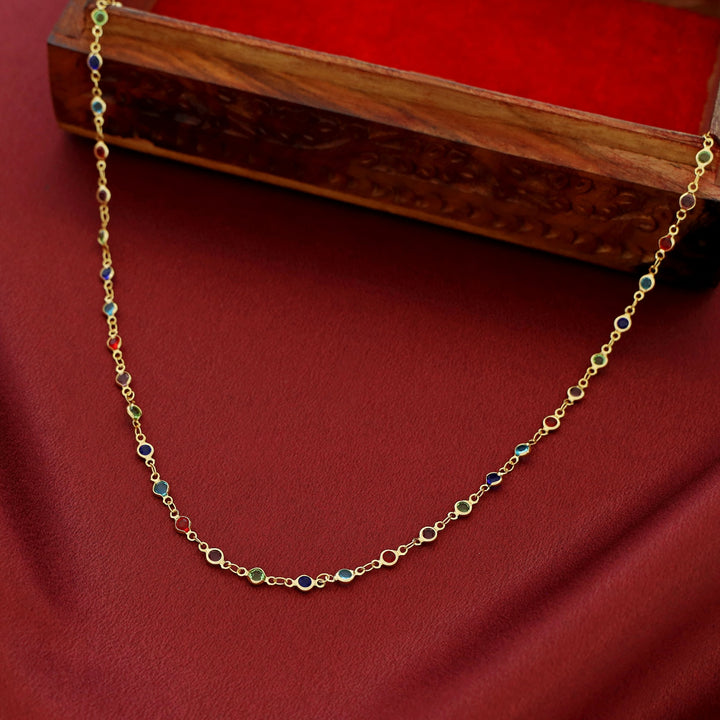 Shamily Multicolour Long Neckpiece