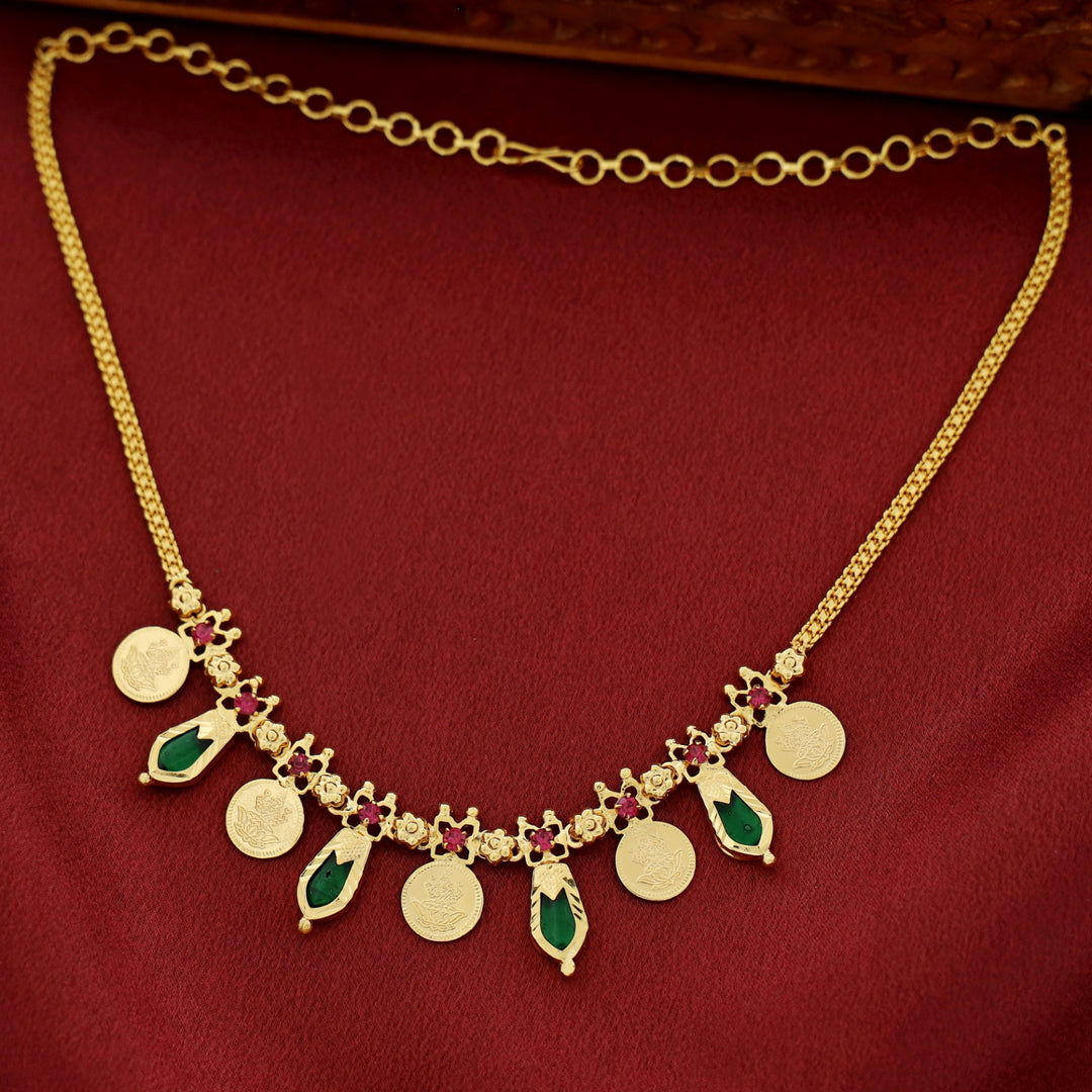 Abhidha Kashi Palakka Short Neckpiece