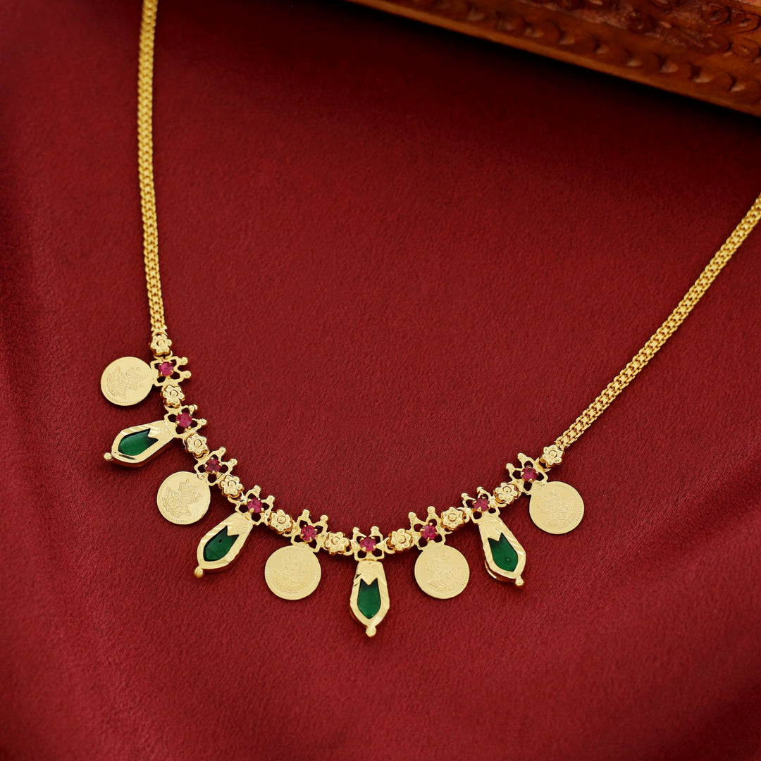 Abhidha Kashi Palakka Short Neckpiece