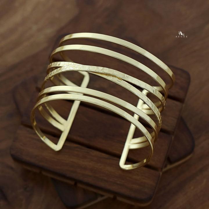 Edith Golden 6 Layer Bangle