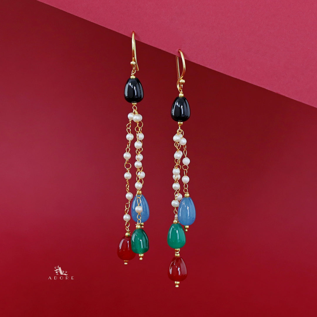 Siya Tri Hanging Pearl Drop