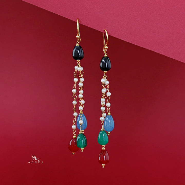 Siya Tri Hanging Pearl Drop