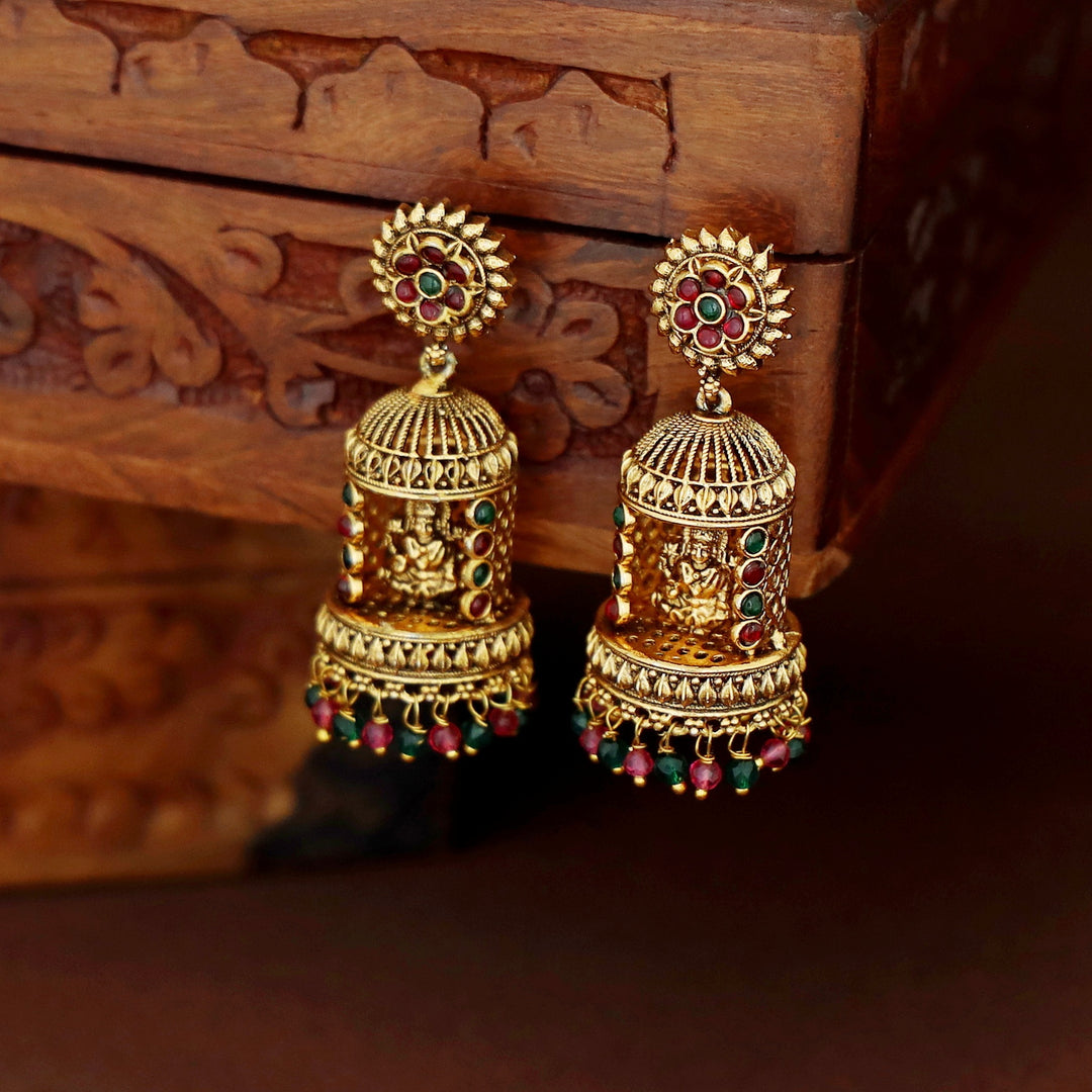 Darshika Temple Prathishta Jhumka
