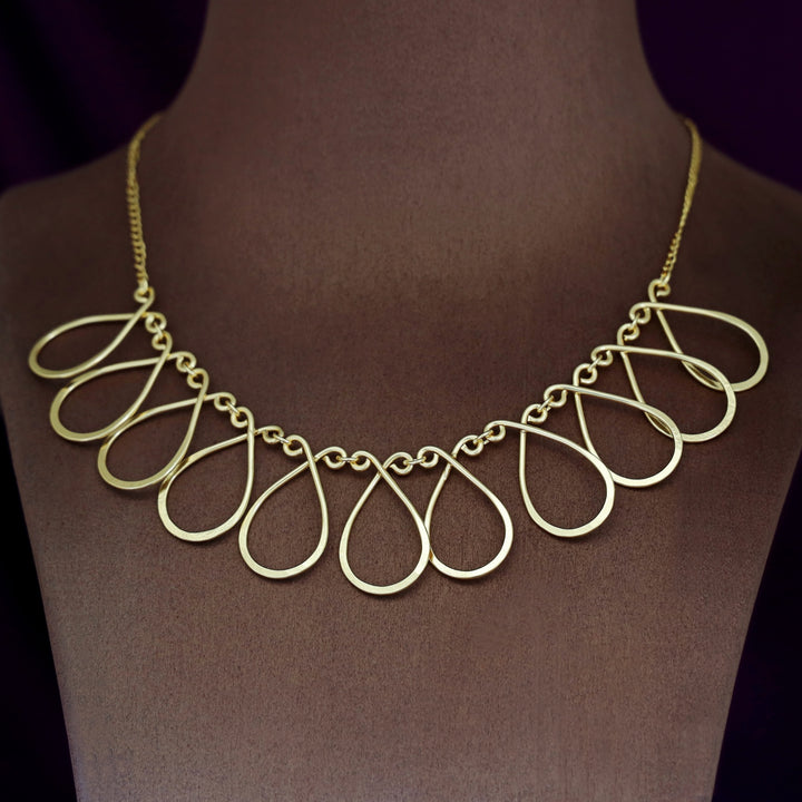 Ainara Golden Drop Neckpiece