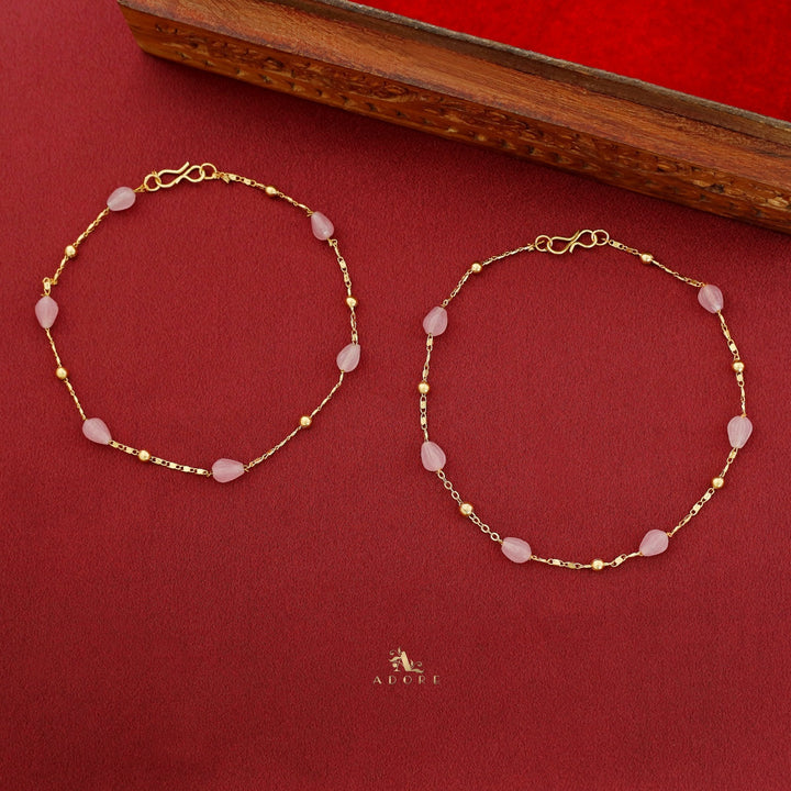 Dhrithi Golden Ball Anklet