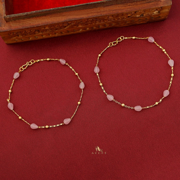 Dhrithi Golden Ball Anklet
