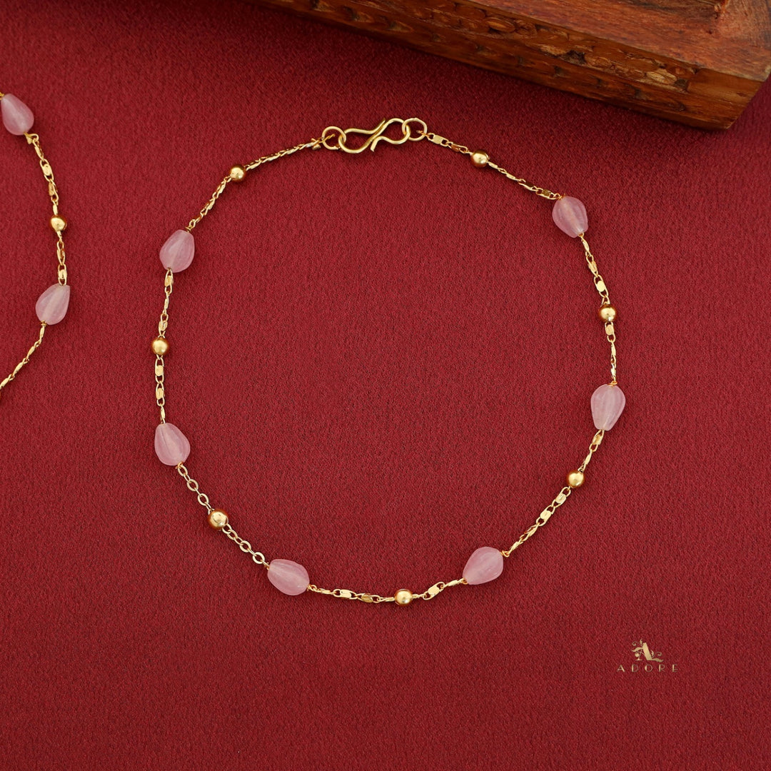 Dhrithi Golden Ball Anklet
