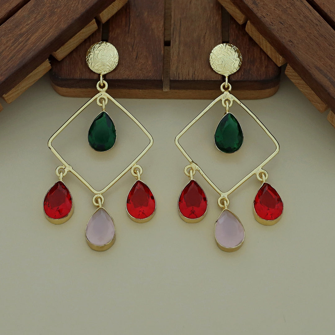 Glossy Tulips Earring (Colour Options)