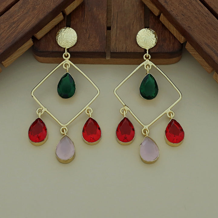 Glossy Tulips Earring (Colour Options)