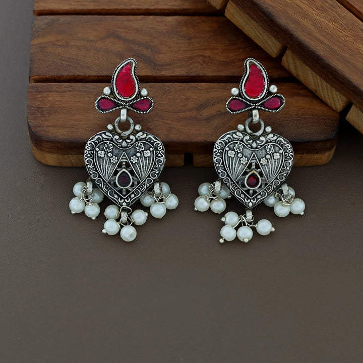 Hadiza Heart Antique Neck Cuff With Earring