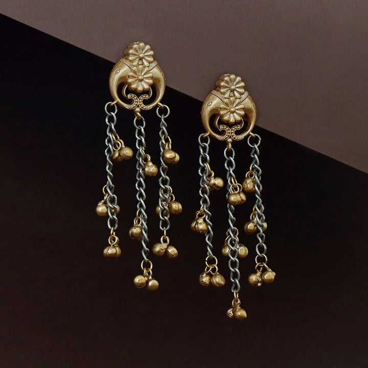 Femina Dual Tone Earring