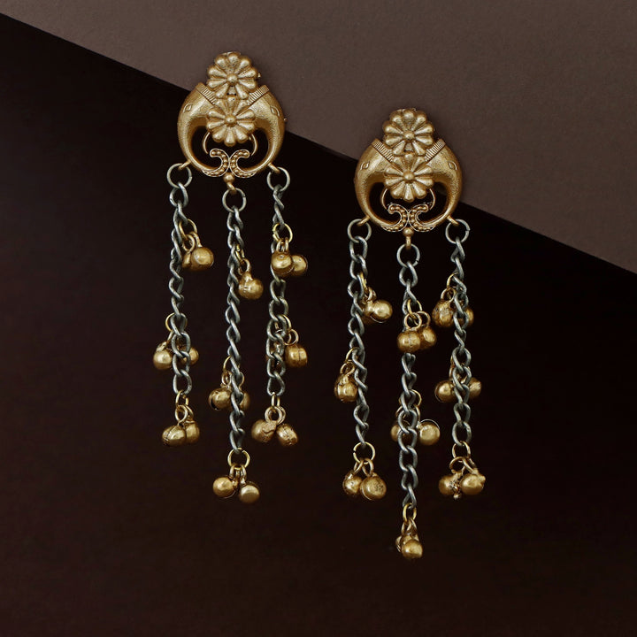 Femina Dual Tone Earring