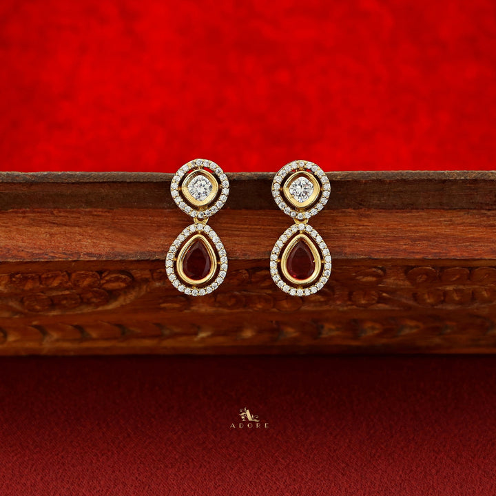 Alaknanda Polki Kundan Short Neckpiece With Earring