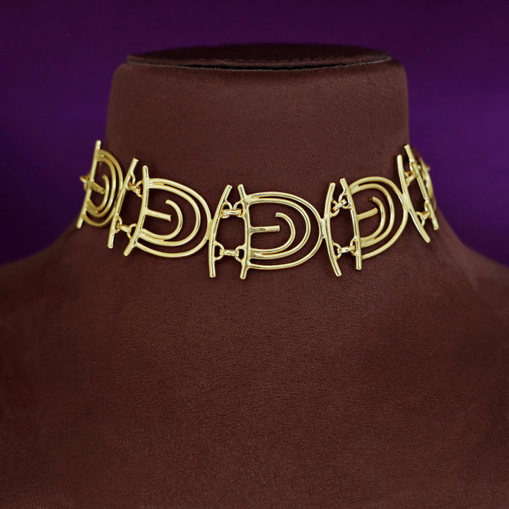 Giyanna Golden Arch Choker