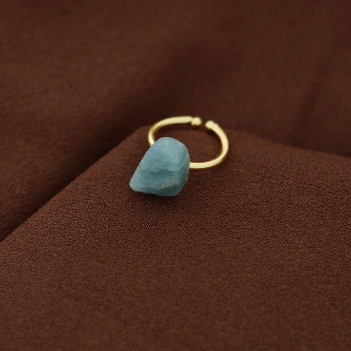 Mawar Raw Stone Ring