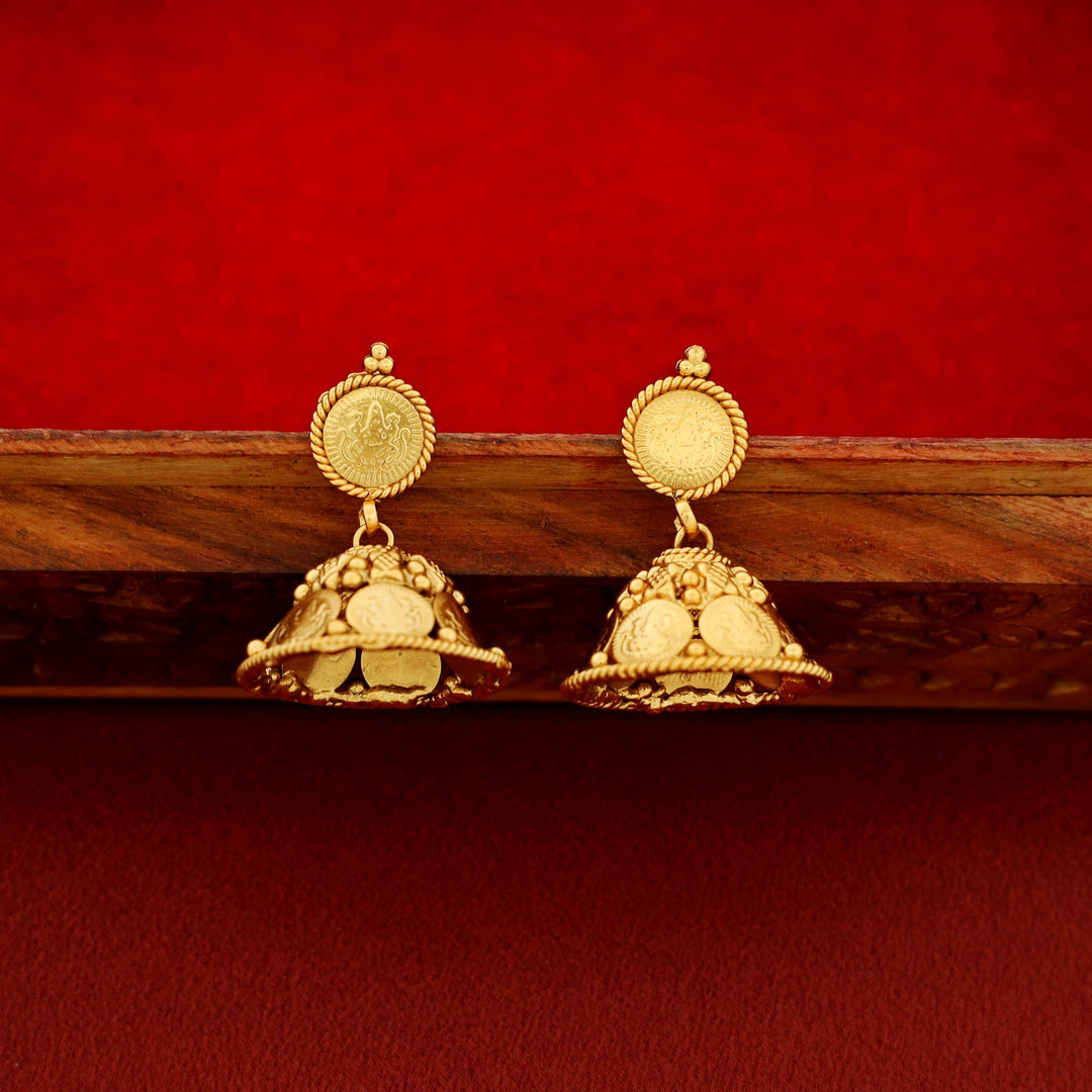 Ketaki 2 Layer Kashi Long Neckpiece With Earring