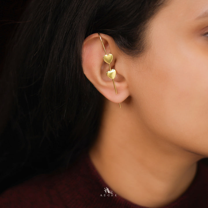 Liya Golden Ear-Cuff (Single piece)