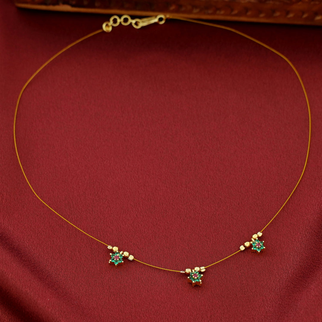 Sreya 3 Floral String Neckpiece