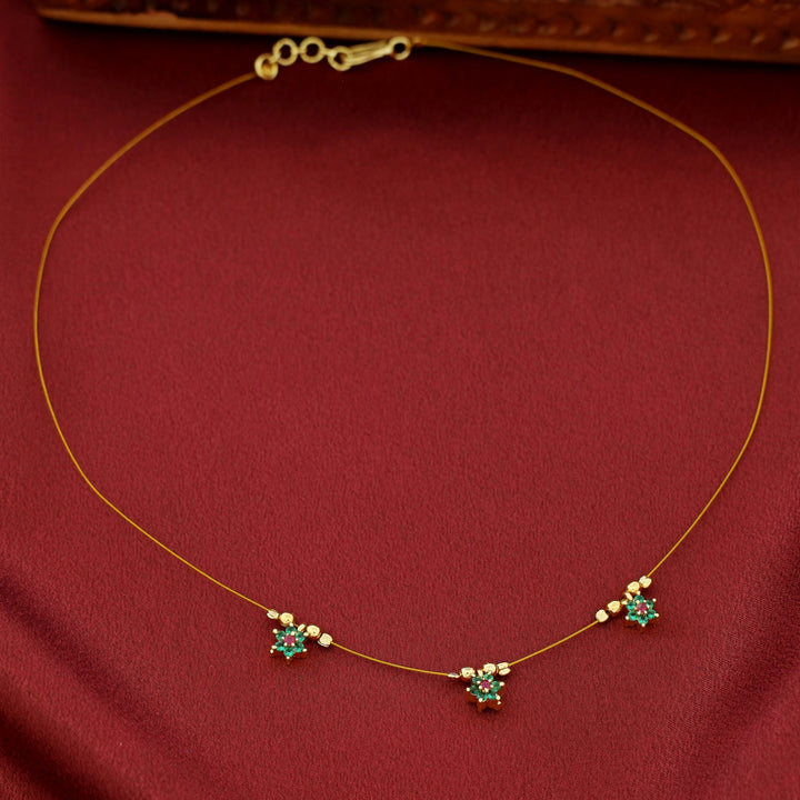 Sreya 3 Floral String Neckpiece