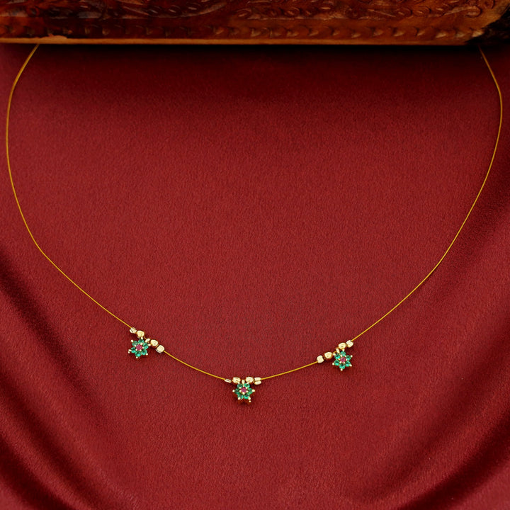 Sreya 3 Floral String Neckpiece