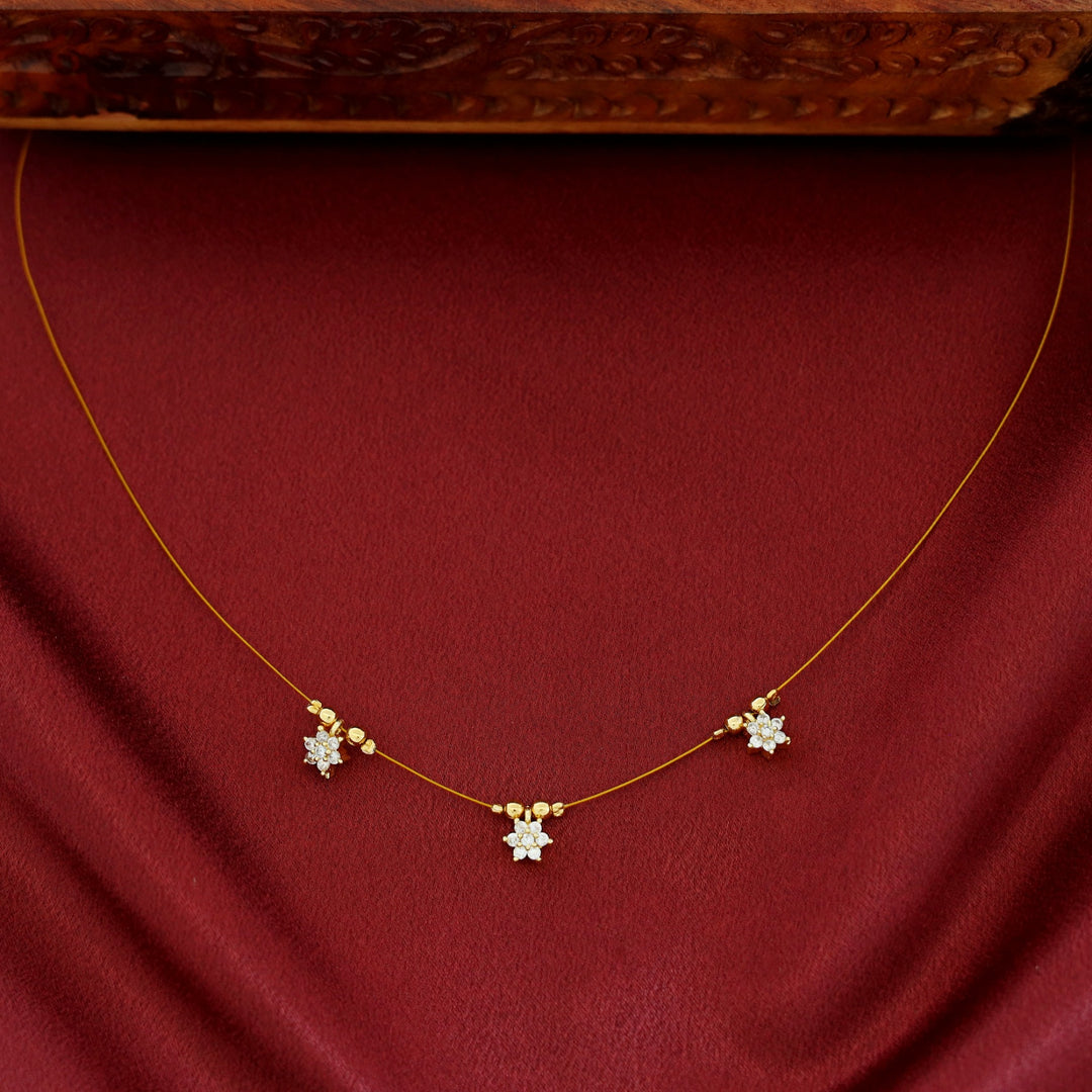 Sreya 3 Floral String Neckpiece