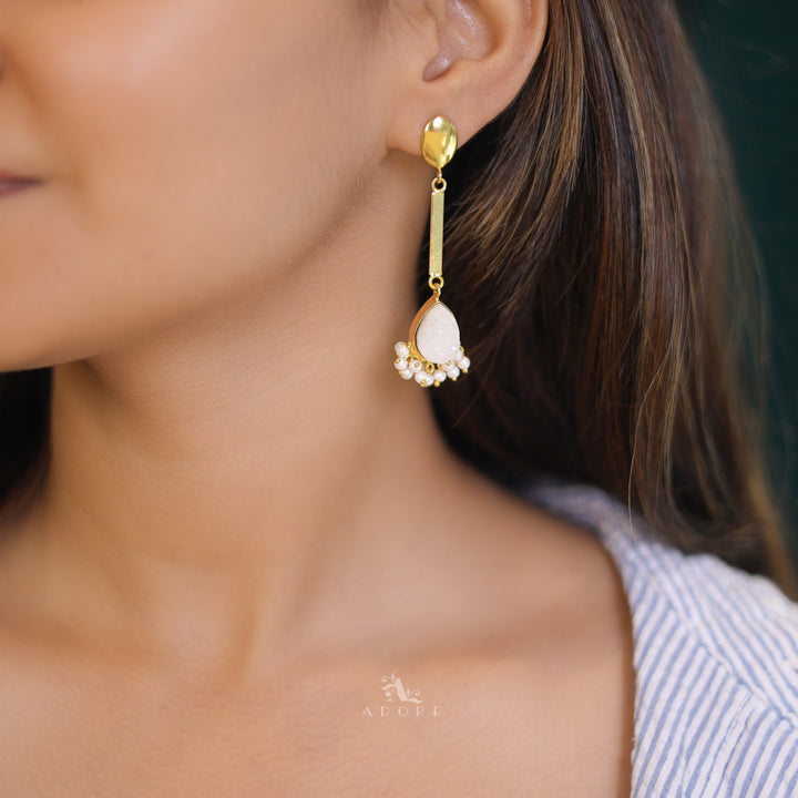 Pearly Tamalika Drop Earring