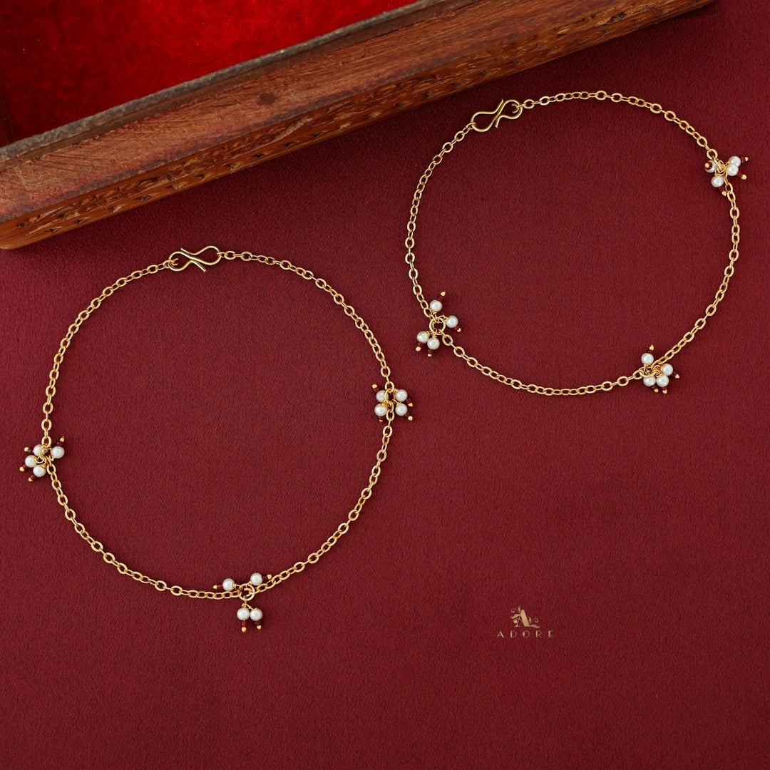 Arika Pearl Anklet