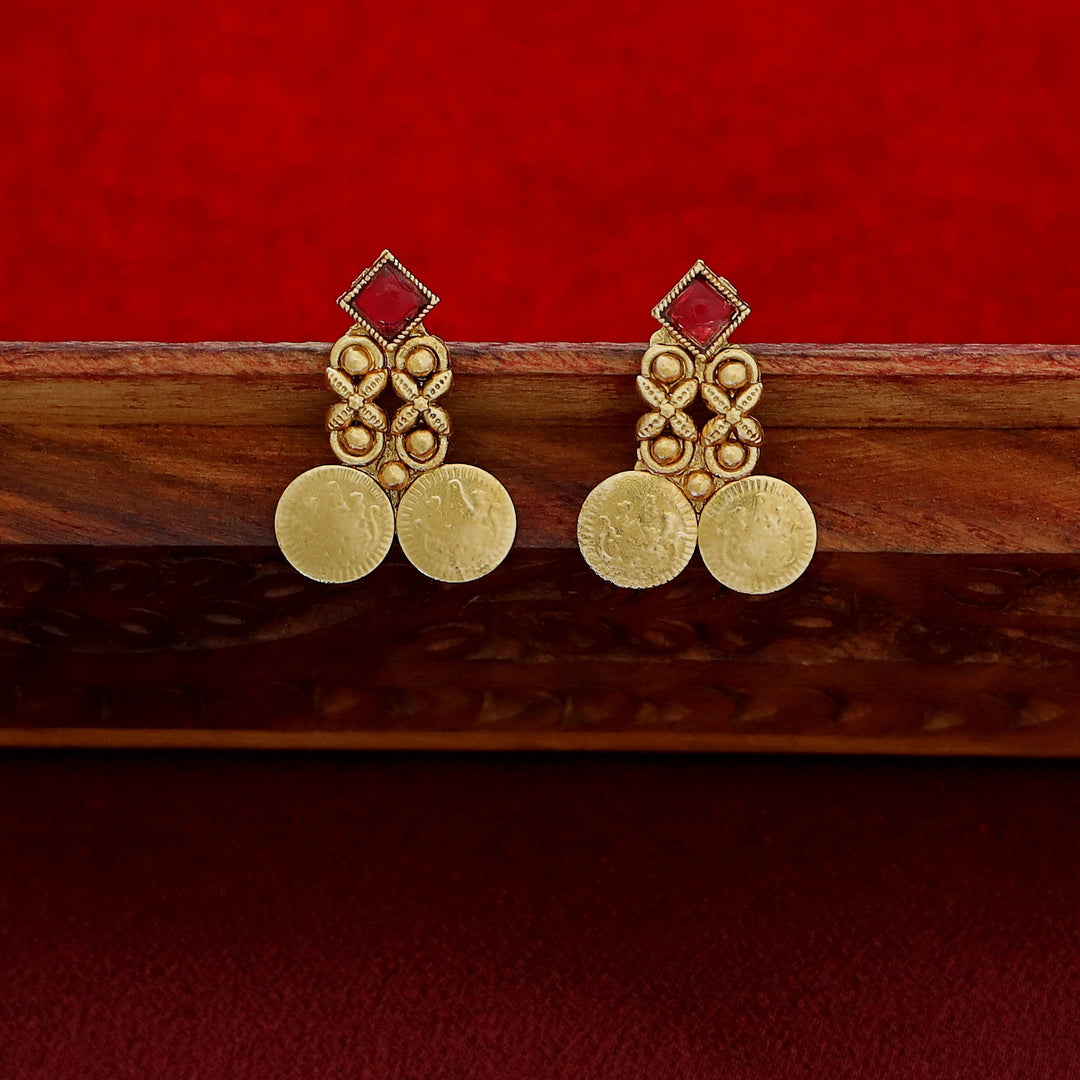 Ridhisha 2 Layer Kashi Short Neckpiece With Earring