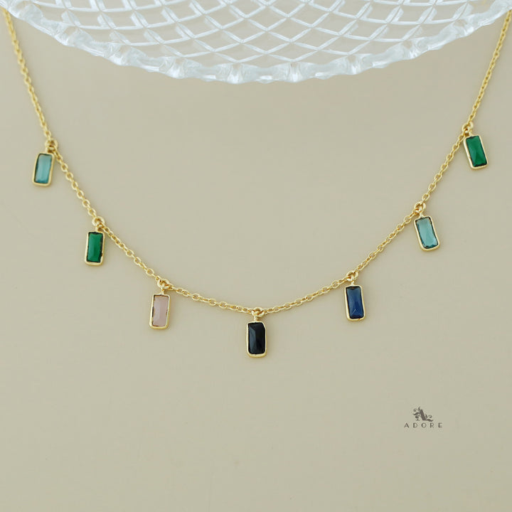 Bhoomika Rectangle Short Neckpiece