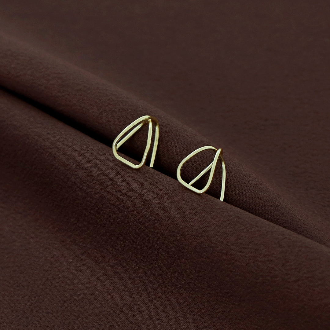 Rosa Golden Ear-Cuff