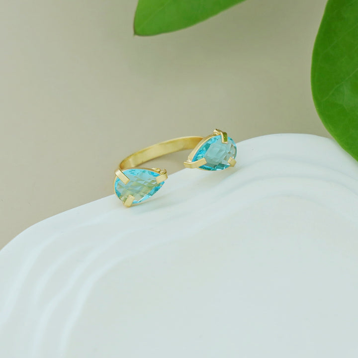 Aniya Dual Glossy Ring