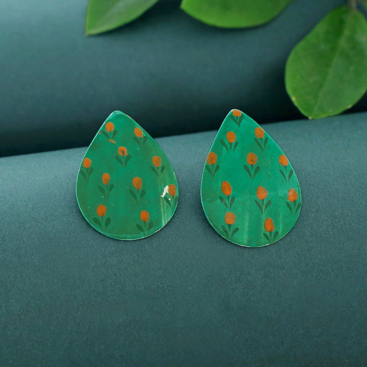 Romy Drop Hand Painted Earring