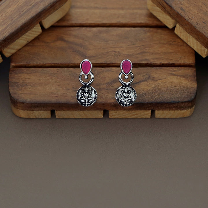 Lacey Antique Kashi Short Neckpiece With Earring