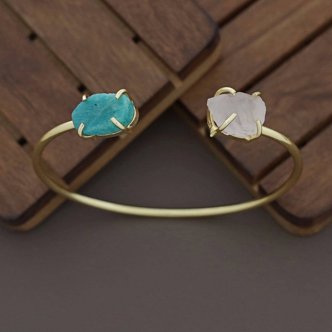 Mabel Eminent Raw Stone Bracelet (Colour Option)