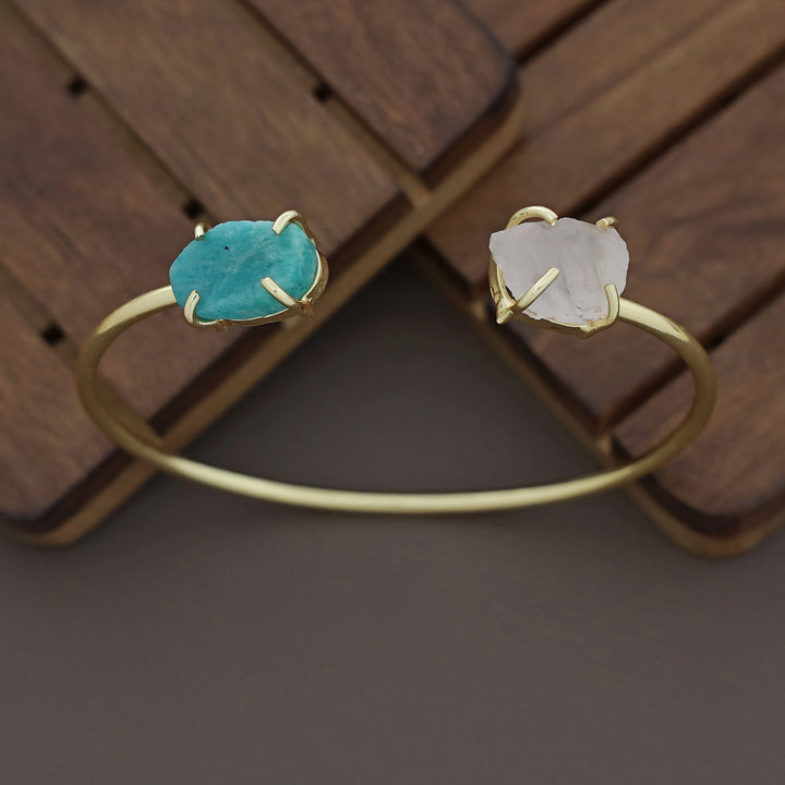 Mabel Eminent Raw Stone Bracelet (Colour Option)