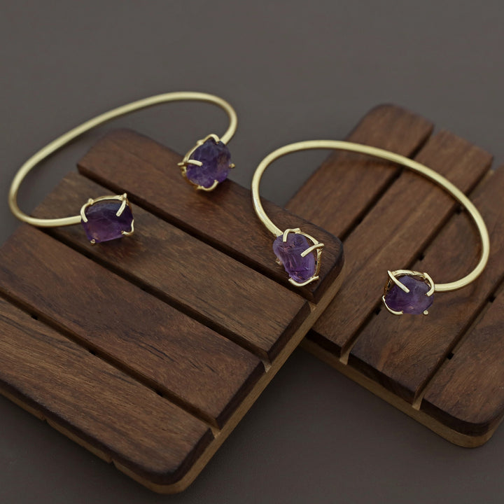 Mabel Eminent Raw Stone Bracelet (Colour Option)