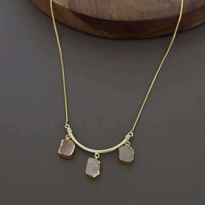 Amba Three Stone Neckpiece