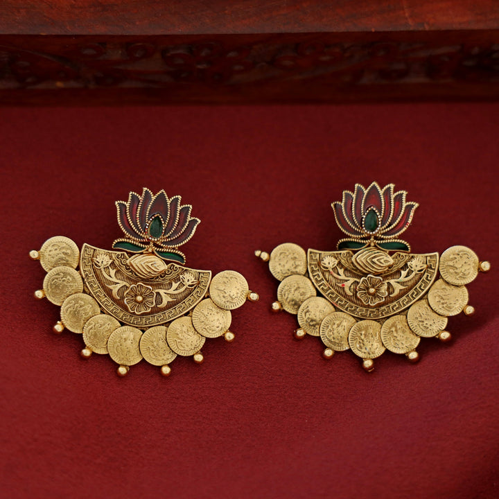 Advaita Lotus Kashi Earring