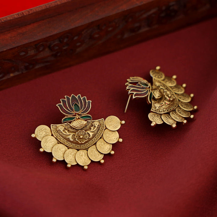 Advaita Lotus Kashi Earring