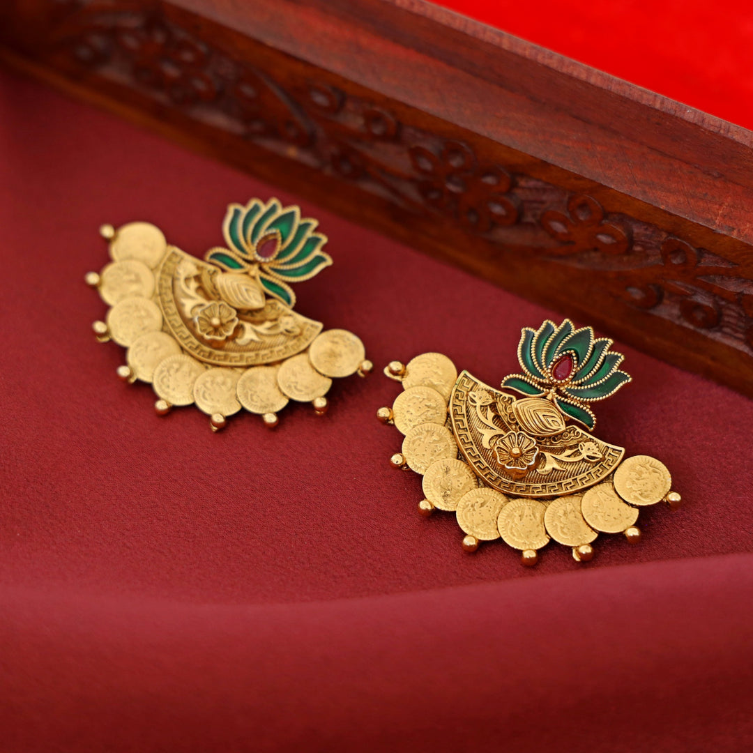 Advaita Lotus Kashi Earring